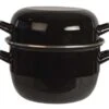 Cosy & Trendy Mosselpan - Zwart - ø 20 Cm / 3.3 Liter