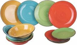 Villa D'Este Serviesset Baita Intensita Doppia - 12-delig / 4 Personen