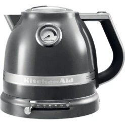 KitchenAid Waterkoker Artisan - Temperatuurregeling - Tingrijs - 1.5 Liter - 5KEK1522EMS