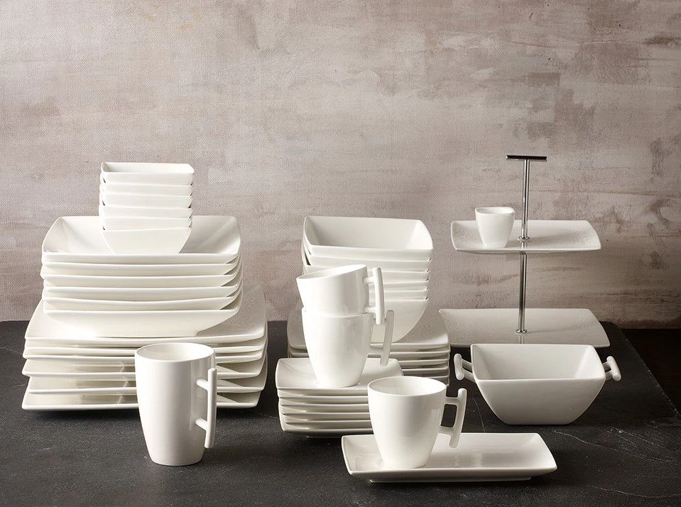 BonBistro Ovenschaal Yong Squito - 20 X 14 X 6 Cm / 1.1 Liter - Wit - 2 Stuks - Afbeelding 2