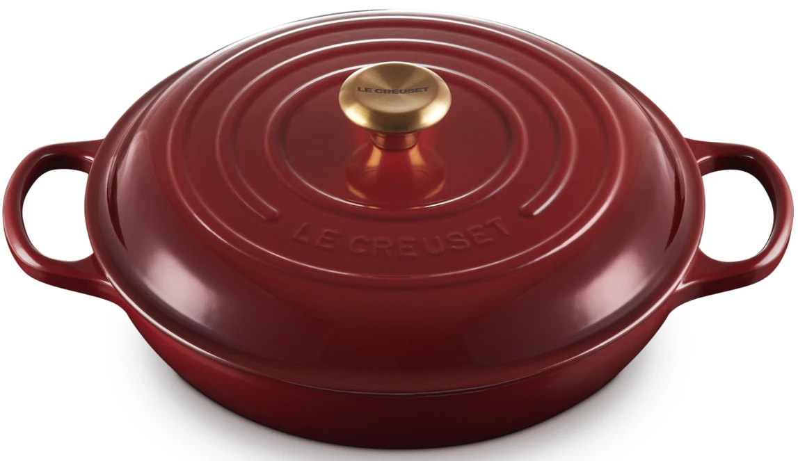 Le Creuset Braadpan Signature - Campagnard - Rhone - ø 30 Cm / 3.5 Liter - Afbeelding 2