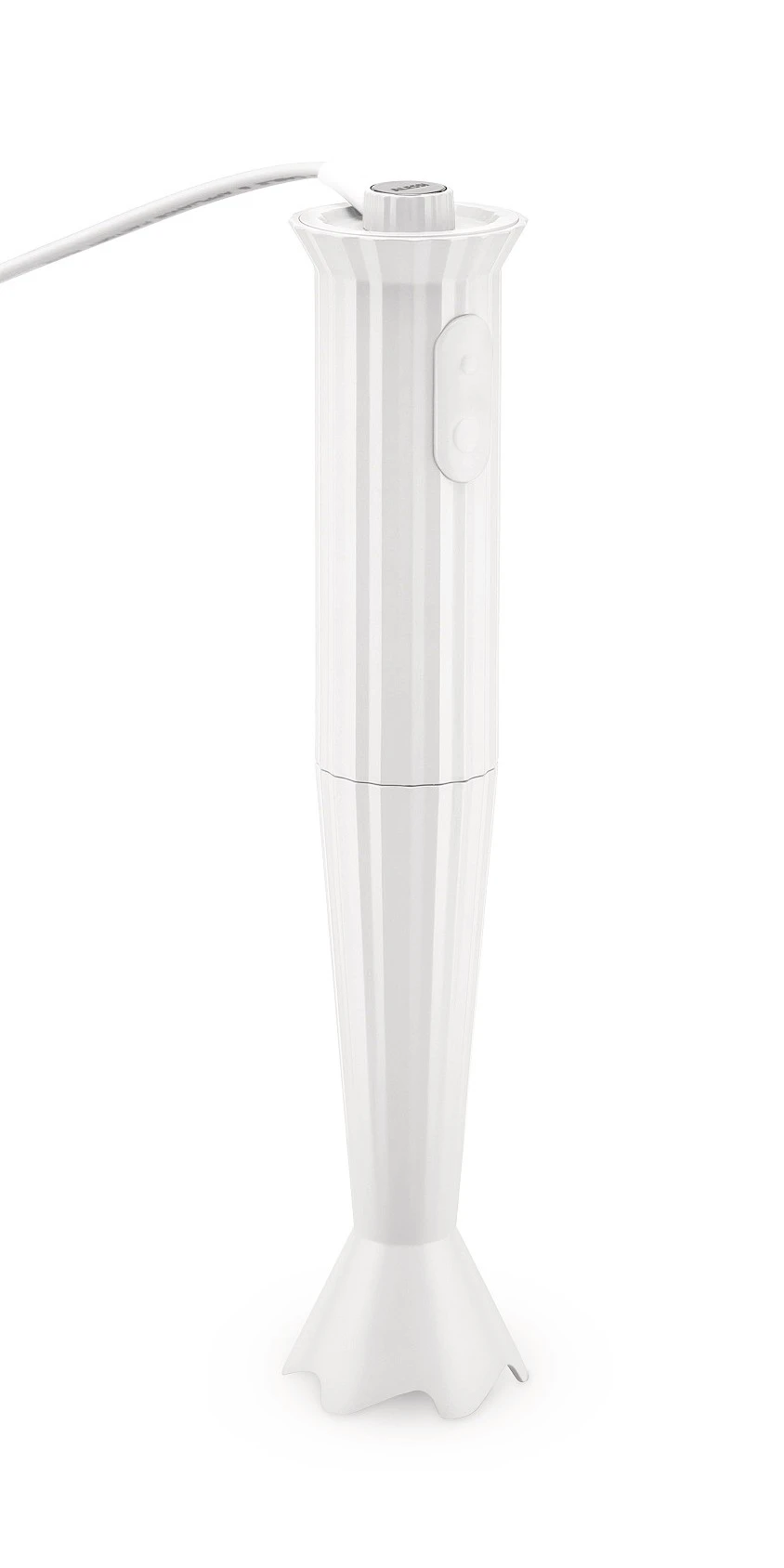 Alessi Staafmixer Plissé - 2 Standen - Wit - Michele De Lucchi - MDL10 W - Afbeelding 3