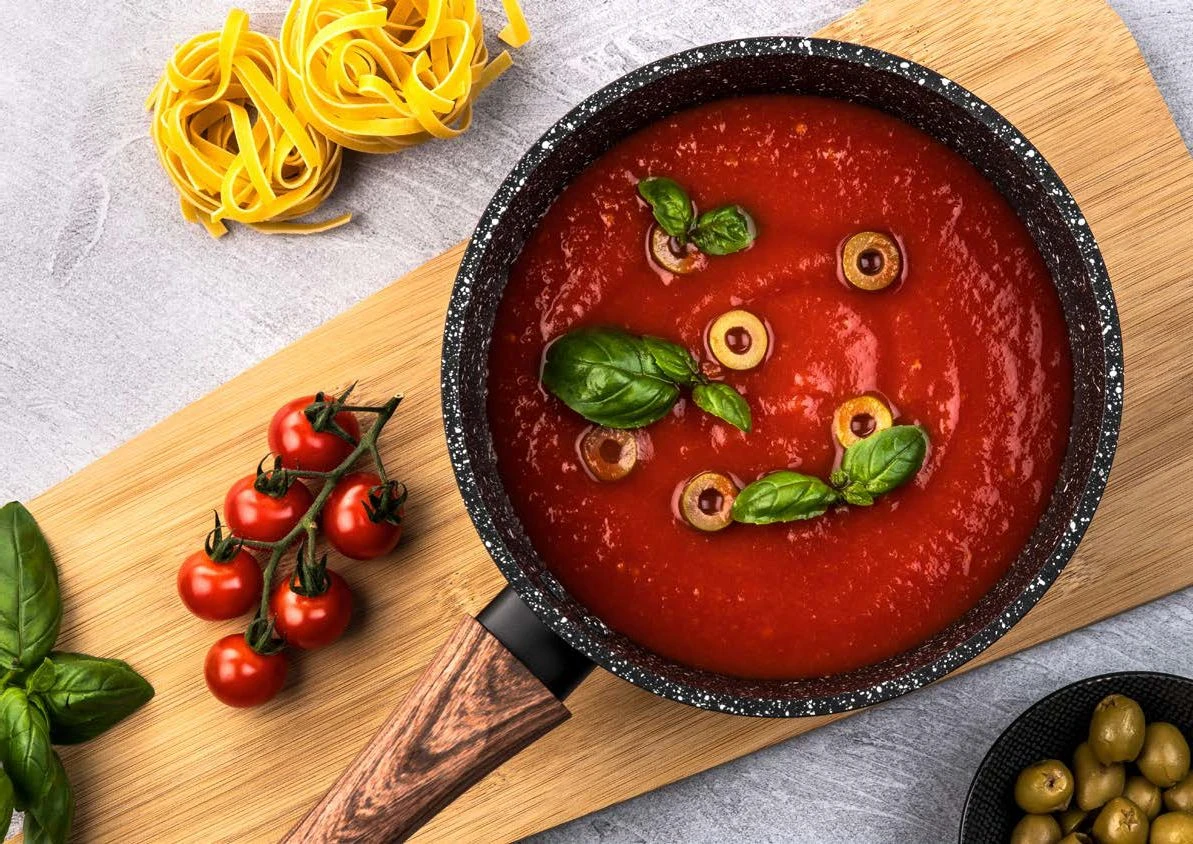 Westinghouse Steelpan Marble Wood - ø 20 Cm / 2.1 Liter - Afbeelding 2